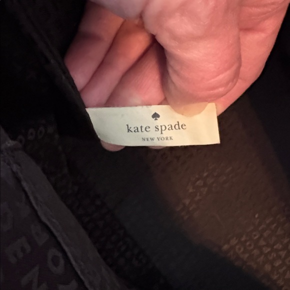 Kate Spade floral pebbled leather tote purse - Picture 11 of 13